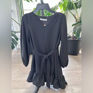 SHEIN Black girls size 9 dress with tie new no tags